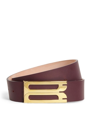 Victoria Beckham Leather Jumbo Frame Belt