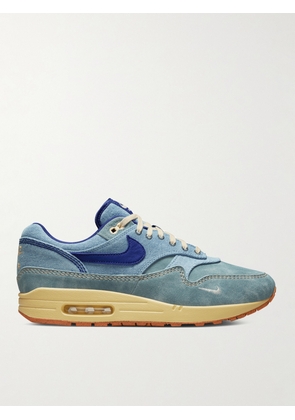 Nike - Air Max 1 PRM Denim and Suede Sneakers - Men - Blue - US 5
