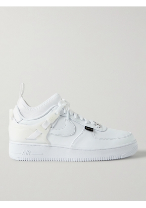 Nike - Undercover Air Force 1 Rubber-Trimmed Leather Sneakers - Men - White - US 5