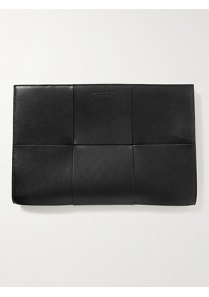 Bottega Veneta - Urban Intrecciato Leather Document Case - Men - Black