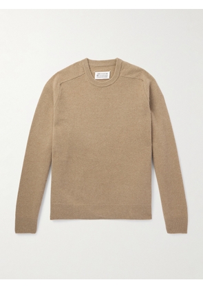 Maison Margiela - Brushed-Wool Sweater - Men - Neutrals - S