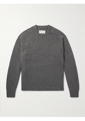 Maison Margiela - Brushed-Wool Sweater - Men - Gray - S