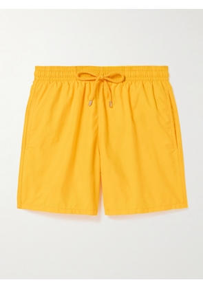 Vilebrequin - Moorea Straight-Leg Mid-Length ECONYL® Swim Shorts - Men - Yellow - M