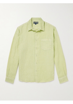 Vilebrequin - Caroubis Linen Shirt - Men - Green - S