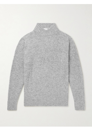 Lardini - Knitted Rollneck Sweater - Men - Gray - S