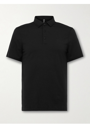 Lululemon - Evolution Slim-Fit Stretch-Jersey Golf Polo Shirt - Men - Black - S