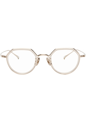 YUICHI TOYAMA. Gold Ludwig Glasses