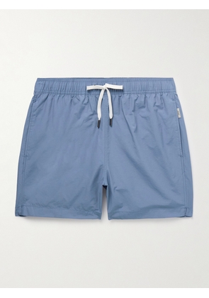 Onia - Charles Straight-Leg Mid-Length Swim Shorts - Men - Blue - S