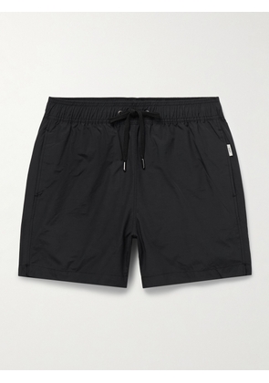 Onia - Charles Straight-Leg Mid-Length Swim Shorts - Men - Black - S