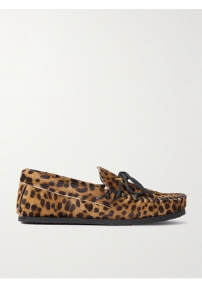 Isabel Marant - Fitza Leopard-print Calf Hair Loafers - Animal print - FR36,FR37,FR38,FR39,FR40,FR41