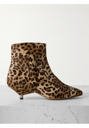Isabel Marant - Eana Leopard-print Calf Hair Ankle Boots - Animal print - FR36,FR37,FR38,FR39,FR40,FR41