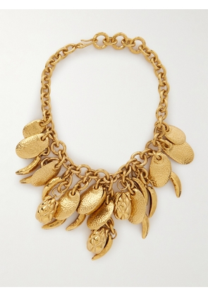 Chloé - Fruits Gold-tone Necklace - One size