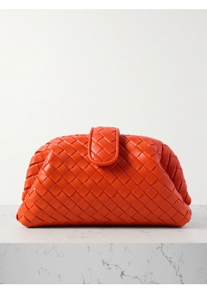 Bottega Veneta - Lauren 1980 Teen Small Intrecciato Leather Clutch - Orange - One size