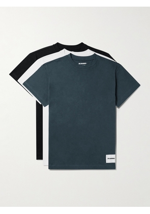 Jil Sander - Set of Three Organic Cotton-Jersey T-Shirts - Men - Multi - XS
