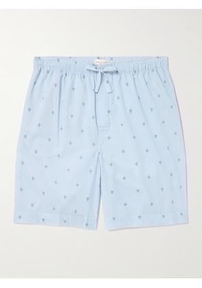 Derek Rose - Nelson 100 Printed Cotton-Batiste Pyjama Shorts - Men - Blue - S