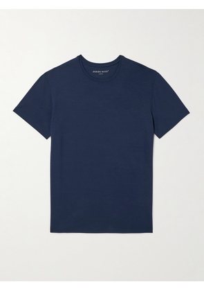 Derek Rose - Basel Slim-Fit Modal-Blend Jersey T-Shirt - Men - Blue - S