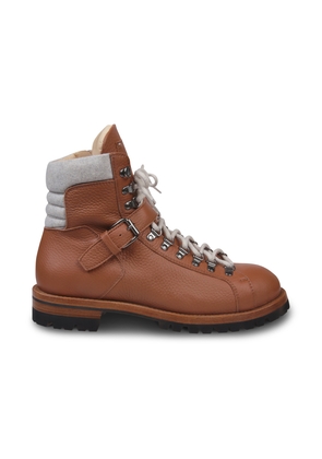 Mulberry Mulberry x Eleventy Boots - Chestnut & Gry Mlnge - Size 38