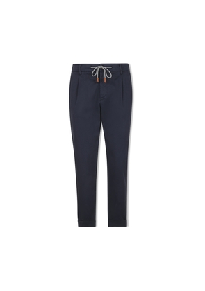 Mulberry Men's Mulberry x Eleventy Tie Cord Trousers - Navy - Size 32