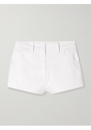 Magda Butrym - Cotton-poplin Shorts - White - FR36,FR38,FR40,FR42