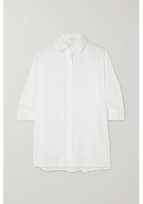 The Row - Elada Cotton-poplin Shirt - White - x small,small,medium,large,x large