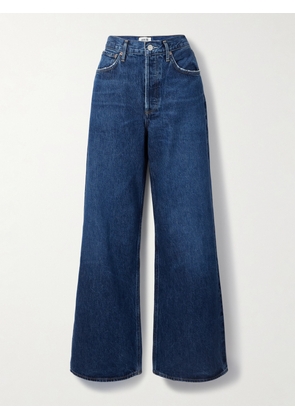 AGOLDE - Dame High-rise Wide-leg Jeans - Blue - 23,24,25,26,27,28,29,30,31,32