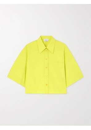 Alexander McQueen - Cotton-poplin Shirt - Yellow - IT36,IT38,IT40,IT42