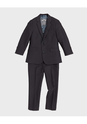 Boys' Two-Piece Mod Suit, Vintage Black, 2T-14