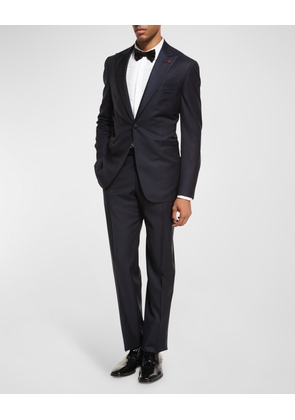 Two-Piece Tuxedo Suit, Navy