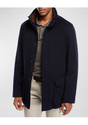 Winter Voyager Cashmere Storm System Coat