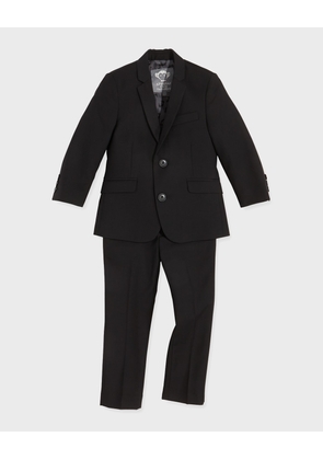 Boys' Two-Piece Mod Suit, Black, 2T-14