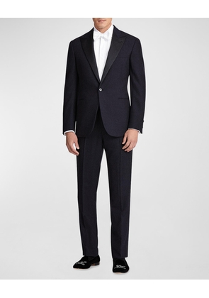 Men's Barathea Solid Wool Tuxedo