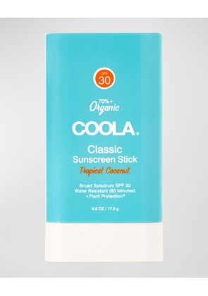 Classic Organic Sunscreen Stick SPF 30 - Tropical Coconut, 0.6 oz.