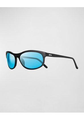 Men's Polarized Oval Sunglasses