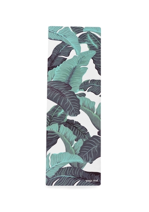 Tropical-Print Yoga Mat