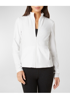 On the Go Mock-Neck Jacket