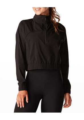 Breeze Ebony Half-Zip Pullover