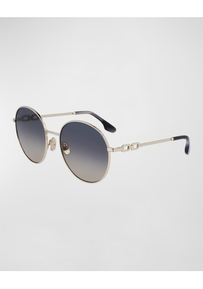 Round Chain Metal Sunglasses