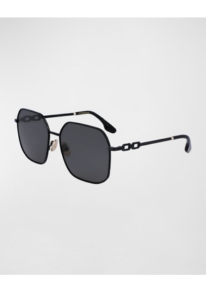 Chain Square Metal Sunglasses