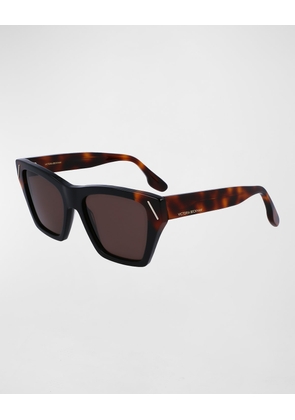 Classic V Modified Square Acetate Sunglasses