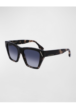 Classic V Modified Square Acetate Sunglasses