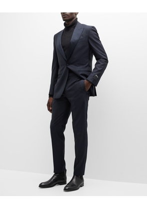 Men's Sartorial Wool and Silk Tuxedo