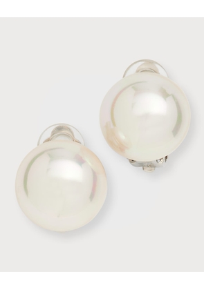 Mabe Pearl Clip Earrings