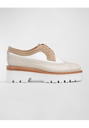 Miss Lucy Wing-Tip Platform Oxfords