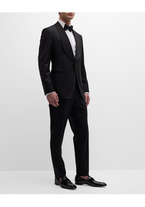 Men's Wool-Cashmere Shawl Tuxedo