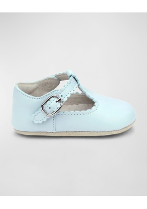 Girl's Elodie Scalloped Mary Jane Shoes, Newborn/Baby