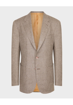 Men's Cashmere-Wool Two-Button Blazer