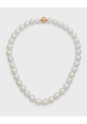 Freshwater Pearl Short Necklace, 10-12mm