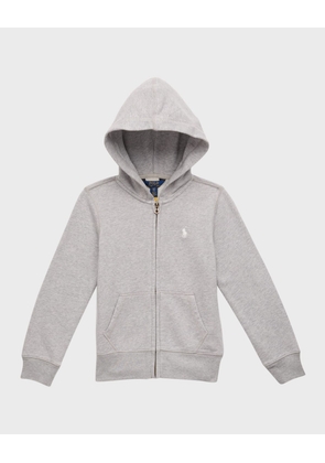 Boy's Cotton-Blend-Fleece Hoodie, Size S-XL