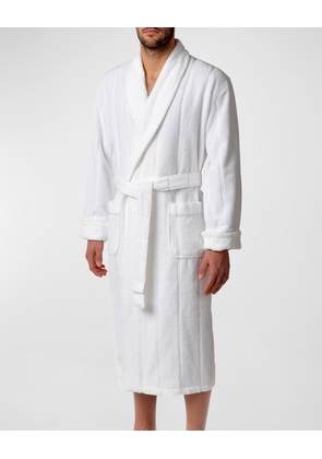 Men's Ultra Lux Jacquard Shawl Robe