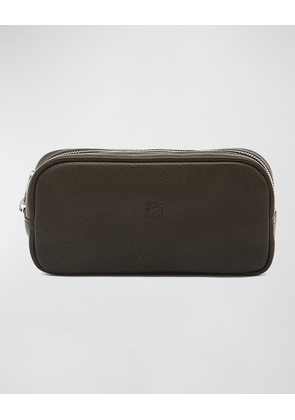 Men's Cestello Leather Toiletry Bag